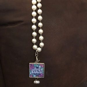 Custom made “kindness” necklace.